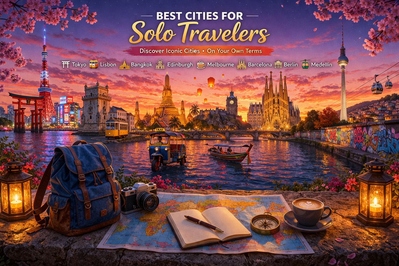 Best Cities for Solo Travelers: The Ultimate Guide to the World’s Most Rewarding Destinations for Independent Exploration