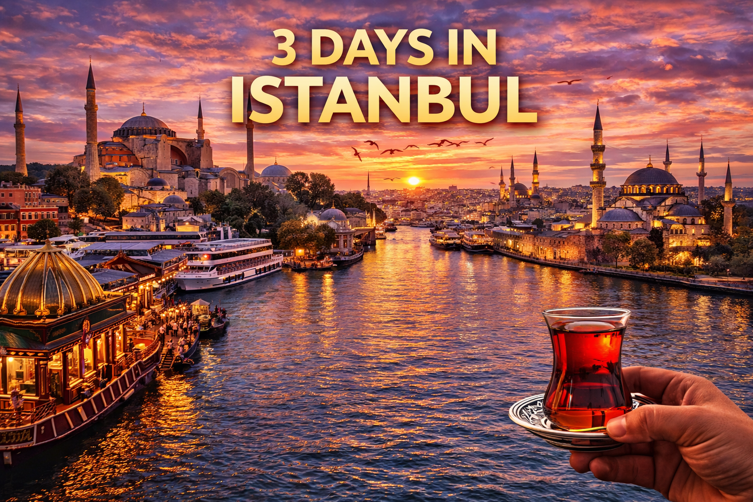 3 Days in Istanbul: The Ultimate Culture and Food Itinerary for Your First Visit