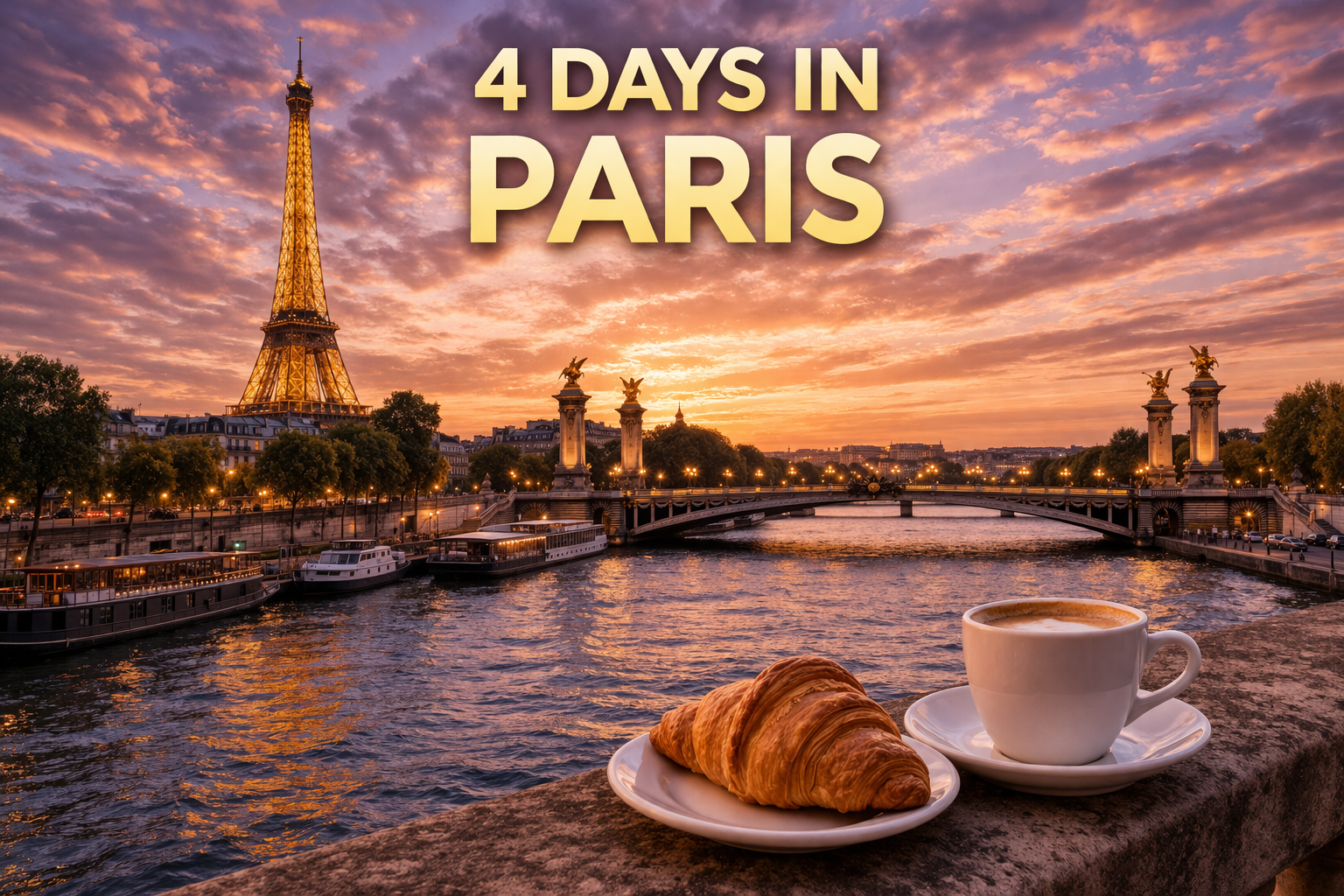 4 Days in Paris: What to See, What to Skip, and How to Experience the City Like You Actually Live There