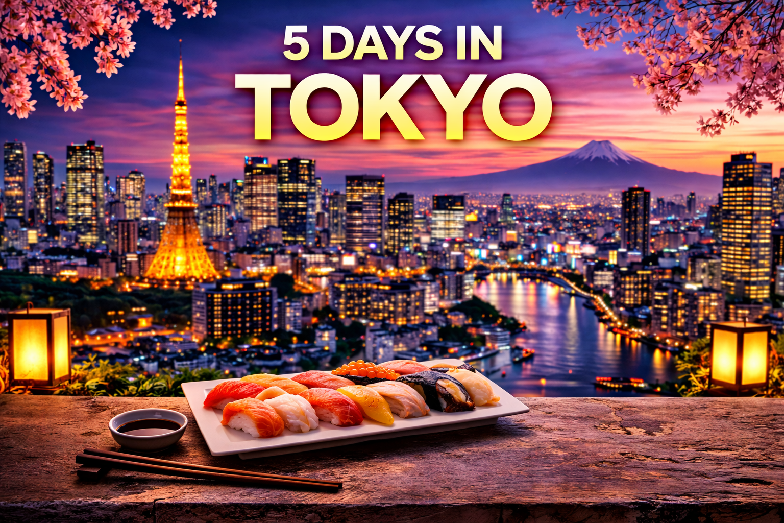 5 Days in Tokyo: The Ultimate Itinerary for Your First (or Second) Visit to the World’s Most Extraordinary City